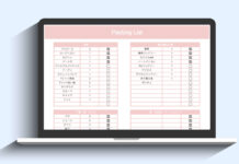 【無料】海外旅行 持ち物チェックリスト テンプレート(Google Spread Sheet)